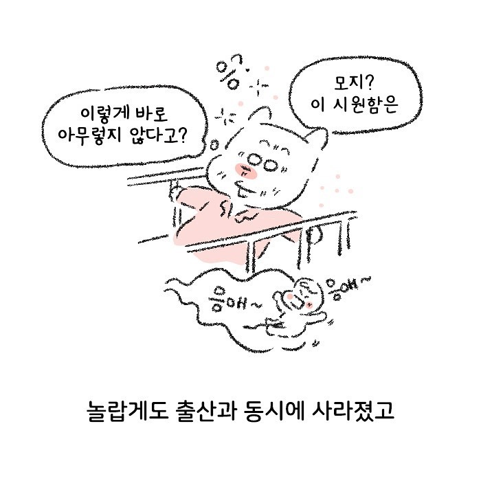 Molgram 출산 후 당황스러웠던 기억